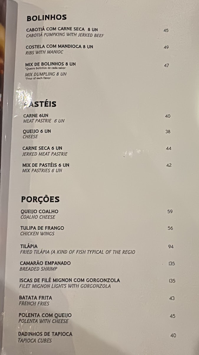 Menu Bendito - Bar E Restaurante-1